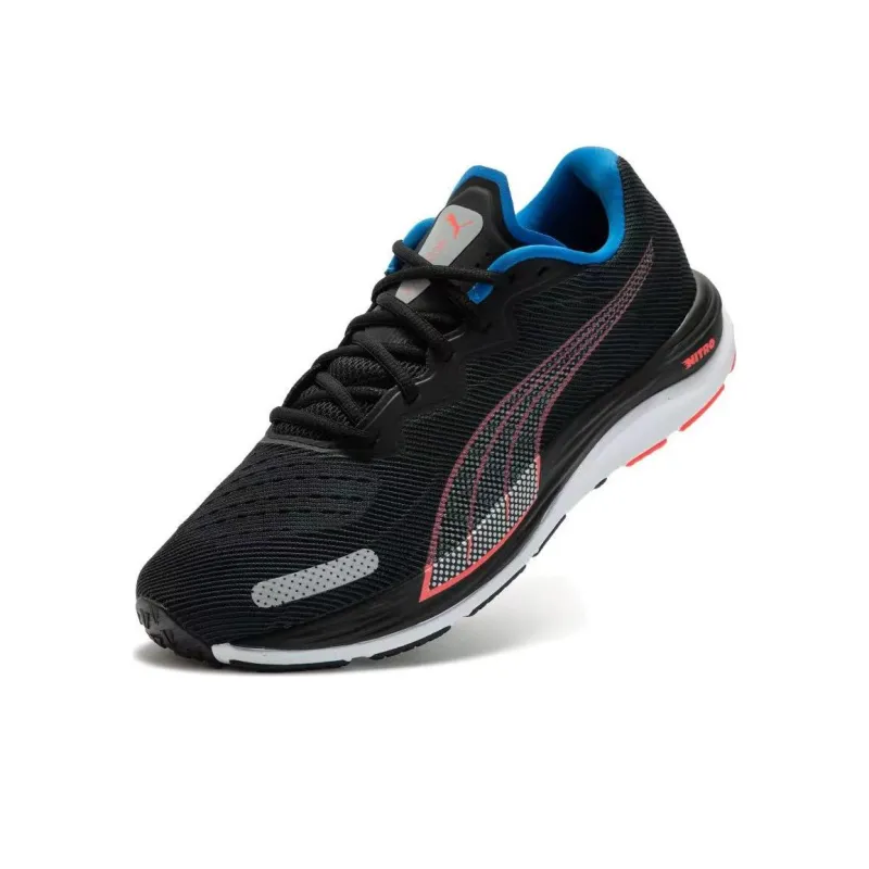 PUMA Velocity Nitro 2 'Black Fire Orchid Ultra Blue'-4