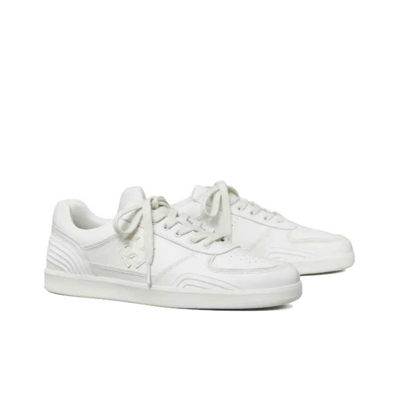 TORY BURCH Clover Logo-patch Sneakers-2