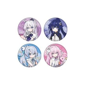 MIHOYO Collapsing Character Honkai Impact 3 Little Lawtress Collection Second Edition Horse Bit Iron Badge IP Merch