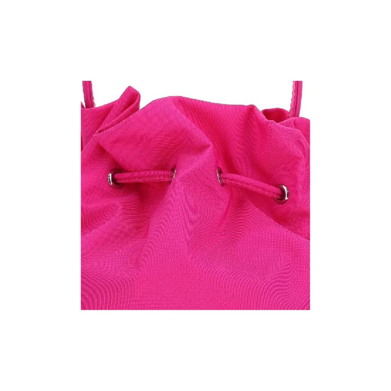 Balenciaga Nylon Bucket Bags Crossbody One Shoulder Handbags Small Size Women's Pink-3