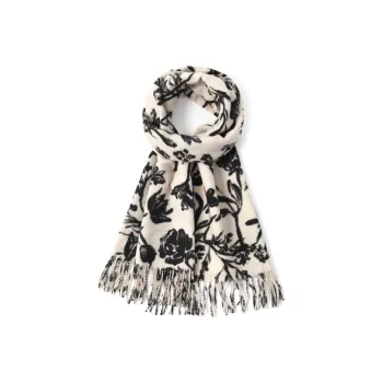 FREE RABBITⅡ Faux Cashmere Knit Scarves Unisex