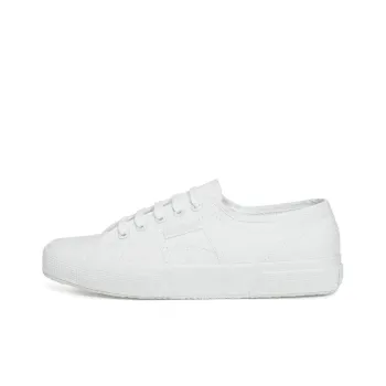 SUPERGA Abrasion-Resistant Low-Top Canvas Shoes Unisex White