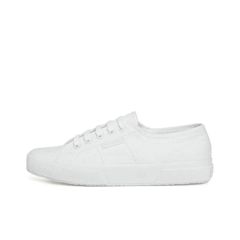 SUPERGA Abrasion Resistant Low Top Canvas Shoes Unisex White-0