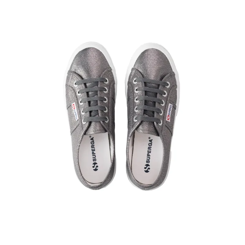 SUPERGA 2750 Lamew Gunmetal Anti-Slip Wear-Resistant Low-Top Skateboard Shoes Unisex Gray-3