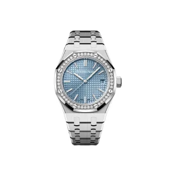 AUDEMARS PIGUET Royal Oak Collection Automatic Mechanical Movement Women's Watch Watch Blue Dial