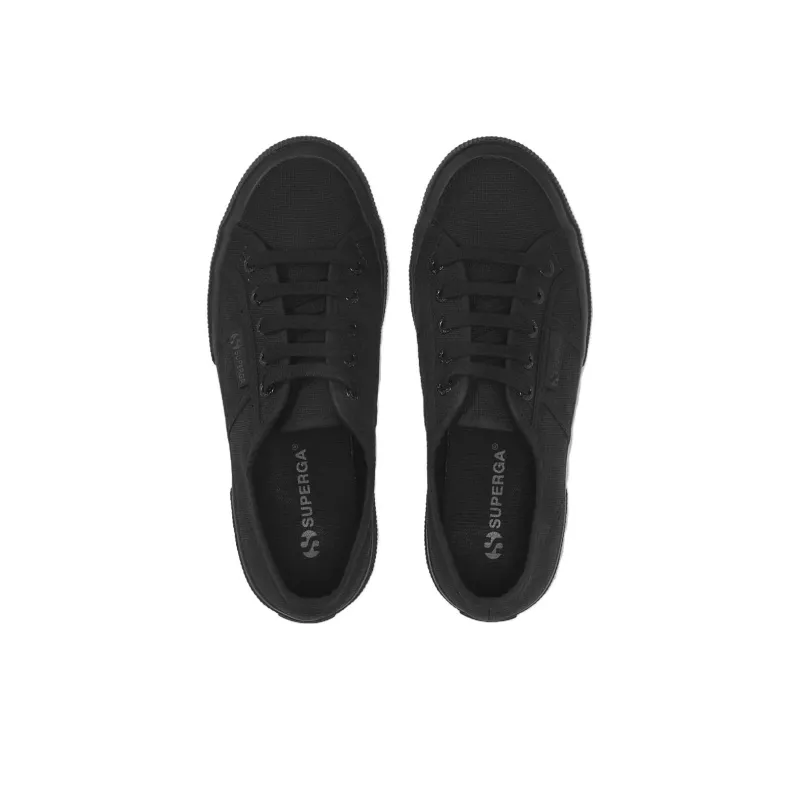 SUPERGA 2750 Cotu Anti-Slip Wear-Resistant Low-Top Skateboard Shoes Unisex Black-4