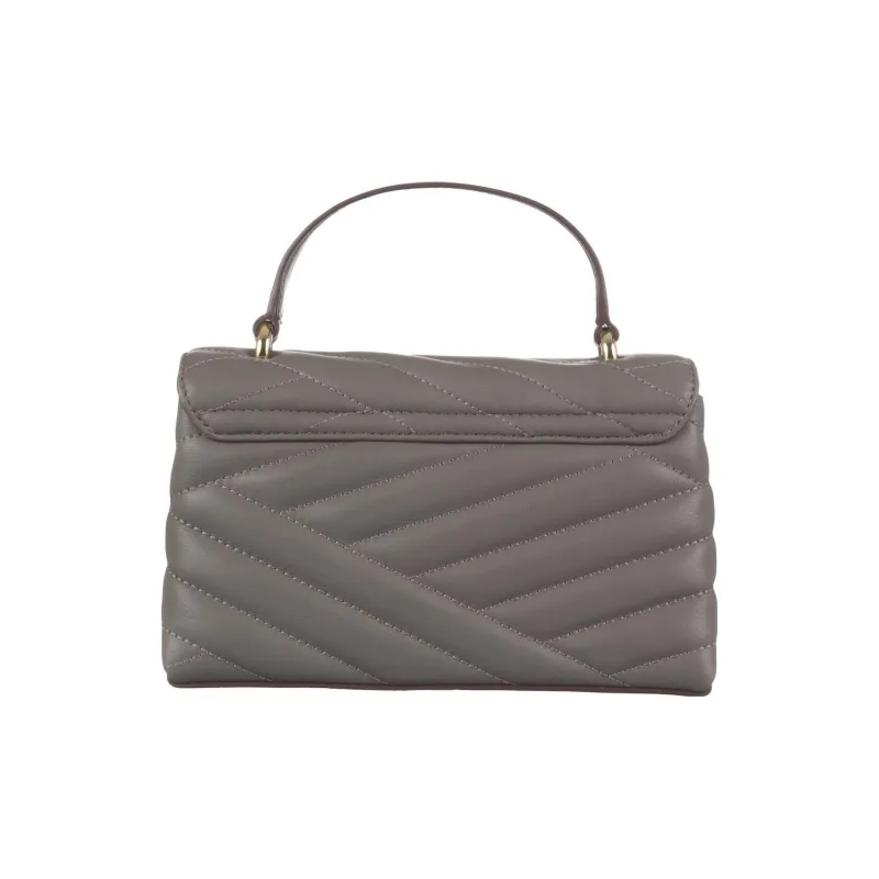 DKNY Leather Shoulder Bag Crossbody Bag Handbag Women's Gray-2