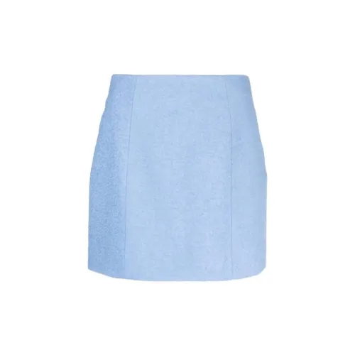 Patou Linen-blend Miniskirt