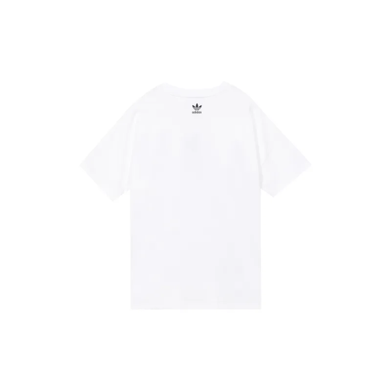 Adidas Originals Set in Sleeve T Shirt Women's White-1