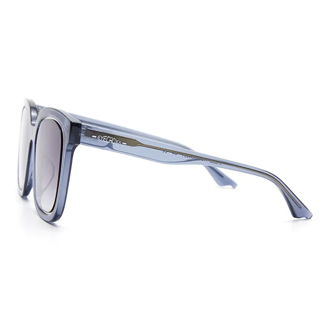 EYECROXX Plate Frame Round Sunglasses Unisex-11