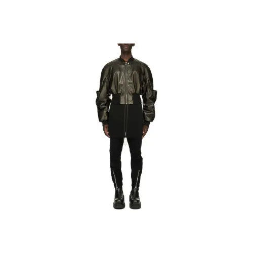 RICK OWENS Jackets Men Metal Green