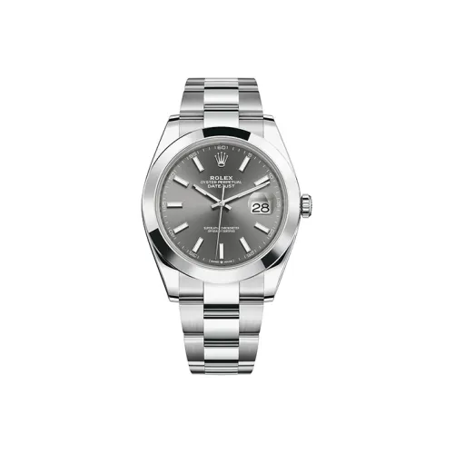 ROLEX Men Oyster Perpetual Datejust Swiss Watch