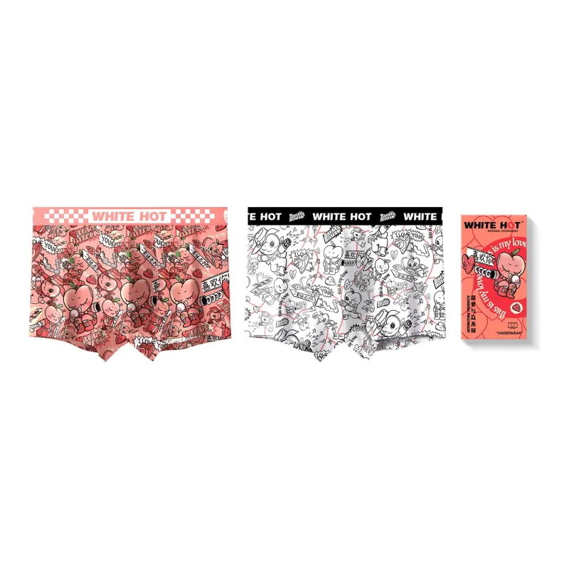 WHITE HOT Underpants Gift Box Set Men's-1