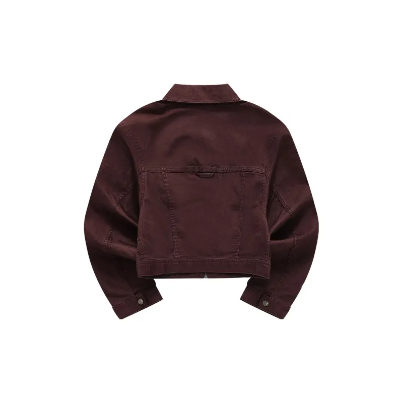 FILA FUSION WORKWEAR Jacket Women's Red Maple Brown-1