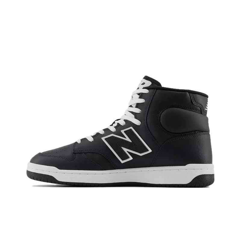 New Balance NB 480 Cushioning, Breathable, Supportive Mid Top Basketball Shoes Unisex Black-0