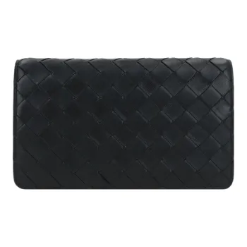 Bottega Veneta Woven Open Fold Pouch