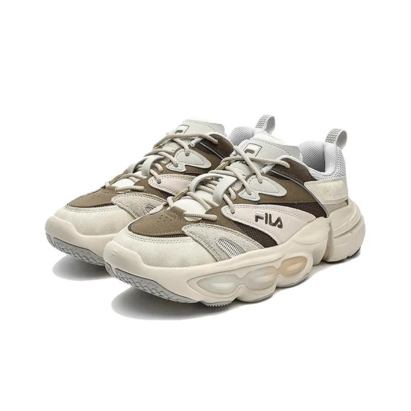 FILA Et Retro Low Shoes 'Cream White Brown'-1