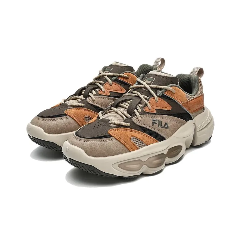 FILA Et Retro Low Shoes 'Brown Orange'-1
