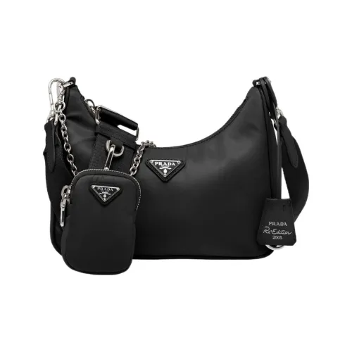 Prada Re-Edition 2005 Re-Nylon Bag Black
