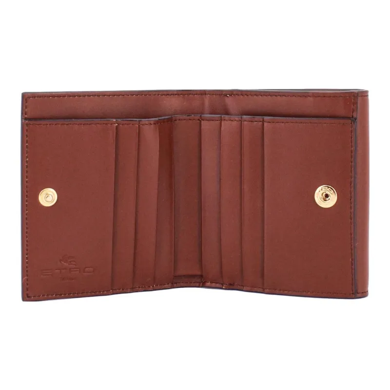 ETRO Paisley Jacquard Fold Over Wallet-2