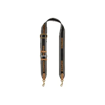 COACH Fabric With Calfskin Bag Accessory Women's Black