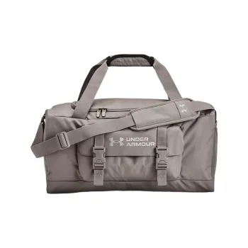 Under Armour Gametime Polyester Portable One Shoulder Crossbody Gym Bag Travel Bag Small Size Unisex Gray