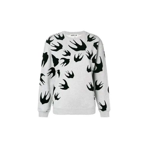 Alexander McQueen Sweatshirts Women's Gray