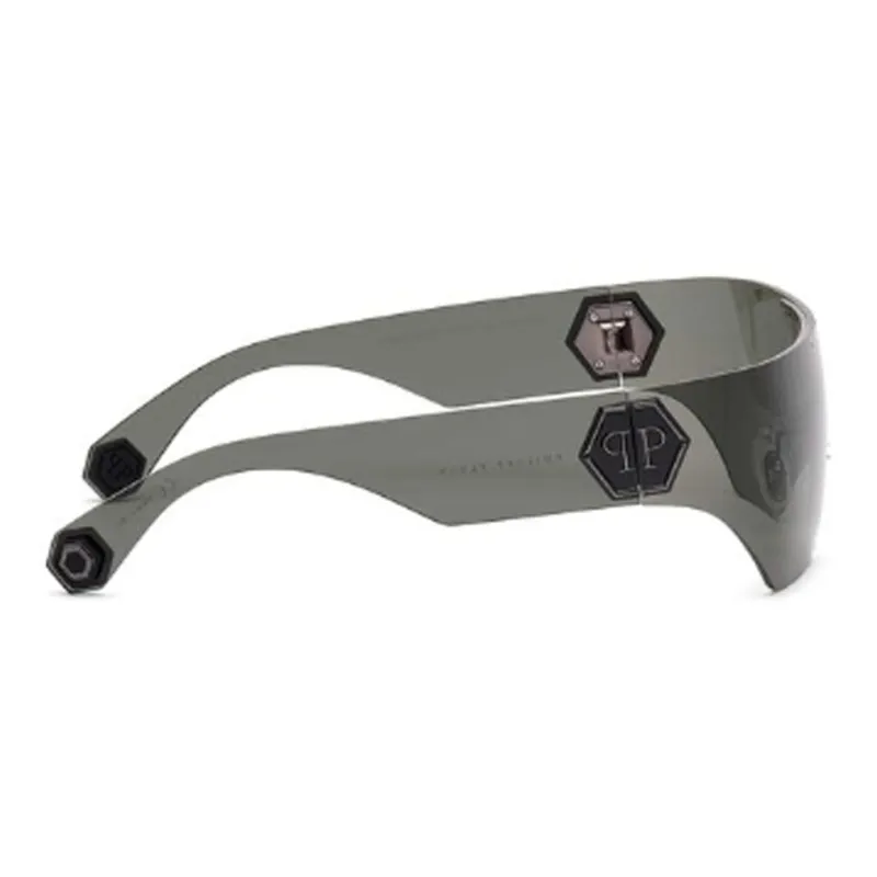 PHILIPP PLEIN Hero Hexagon Shield frame Sunglasses-6