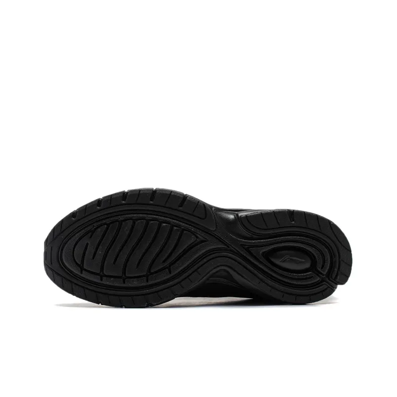LiNing Cushioning, Slip Resistant, Lightweight Low Top Running Shoes Men's Black-3