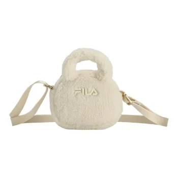 FILA Fabric Crossbody Bag Extra Small Women's Oat White