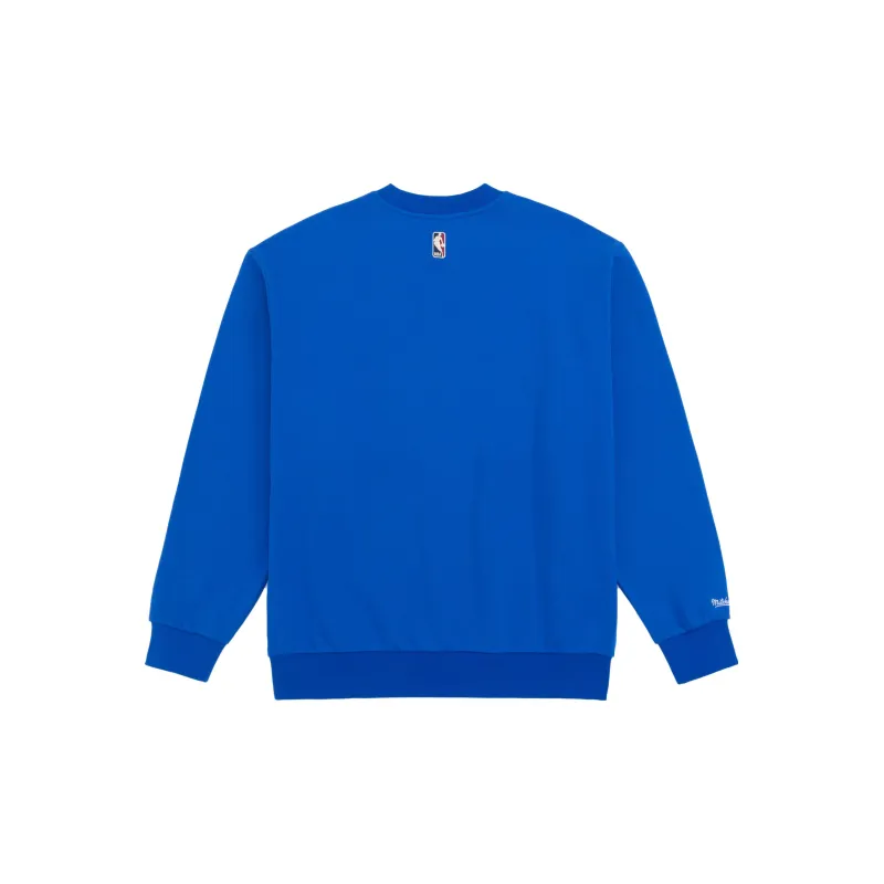 Mitchell Ness Sweatshirts Unisex Blue-1