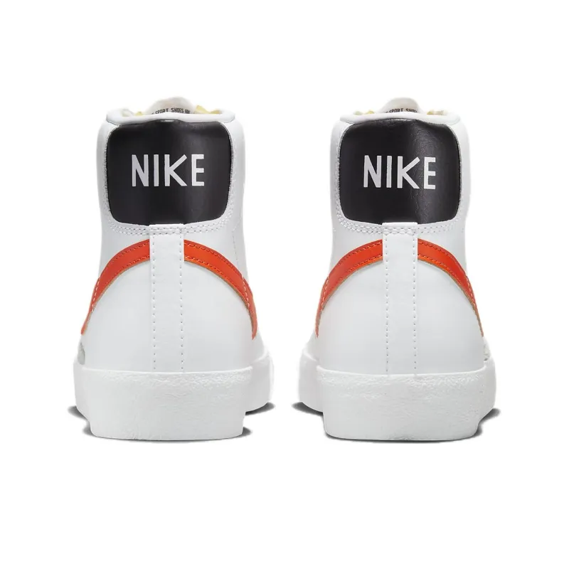 Nike Blazer Mid '77 Vintage White Safety Orange Black-4