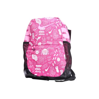 Nike Polyester Backpack Regular Unisex Pink