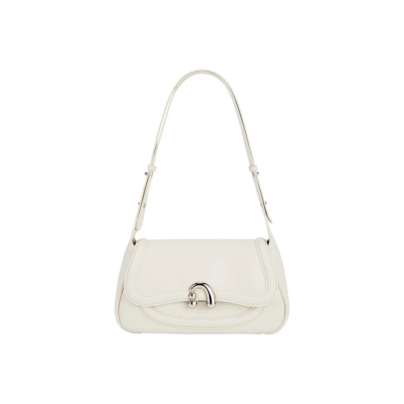 AMAZING SONG Cow Leather Nubuck Handheld Bag Saddle Bag Shoulder Bag Women's Black/White/Green/Red-13