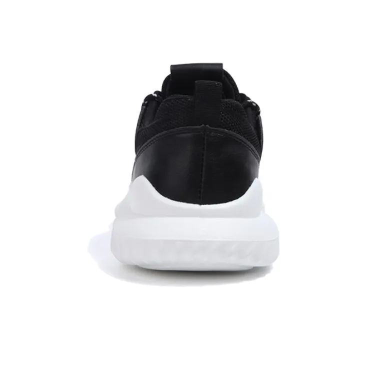Warrior Wear Resistant Low Top Casual Shoes Men's Black White-4