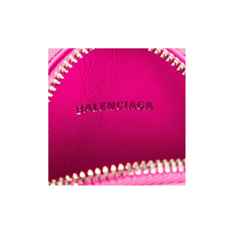 Balenciaga Cash Multipocket Strap Bag Neon Pink/Black-5