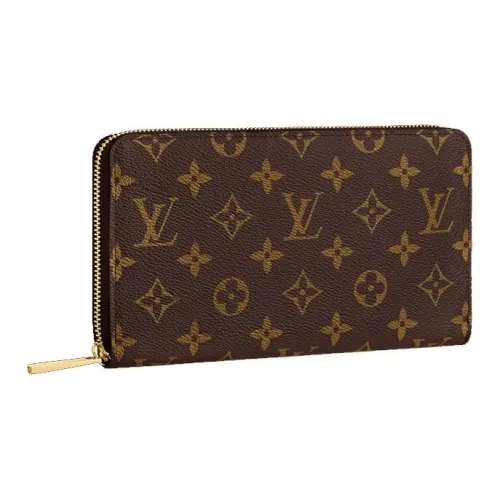 LOUIS VUITTON Zippy Organizer Zipper Wallet Female