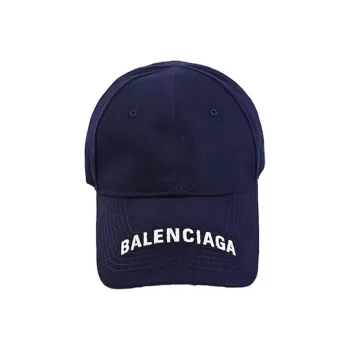 Balenciaga Logo Embroidered Cap