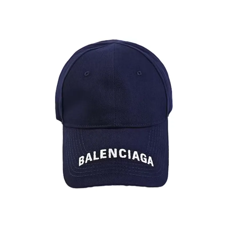 Balenciaga Logo Embroidered Cap-0