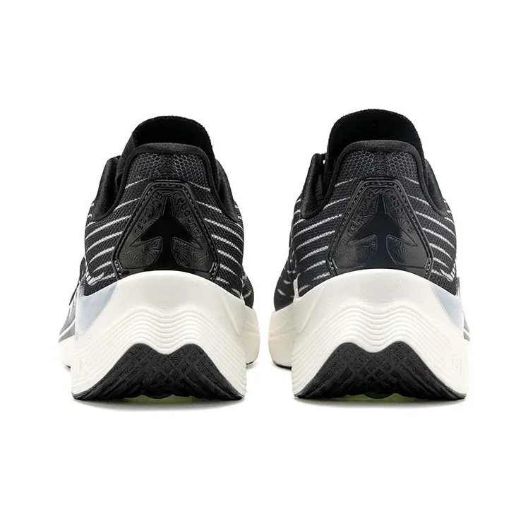 ONEMIX Low Top Running Shoes Unisex Space Black-2