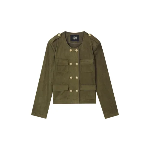 ELF SACK Jackets Women's Palace Army Green