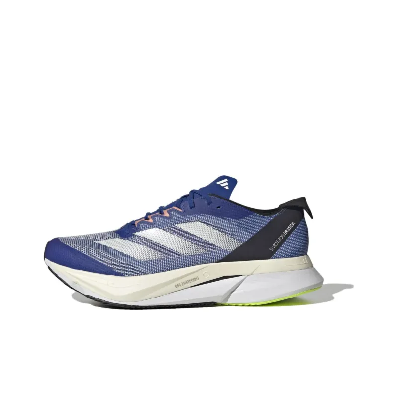 Adidas Adizero Boston 12 Royal Blue Zero Metalic Lucid Lemon-0
