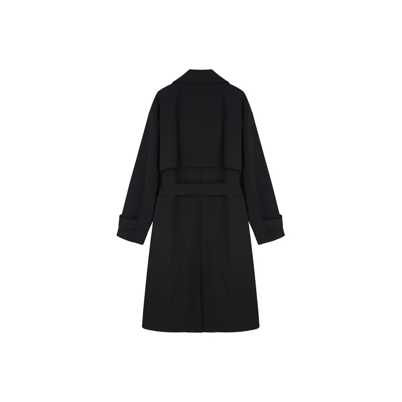 MATCHA STORY Trench Coats Unisex-1