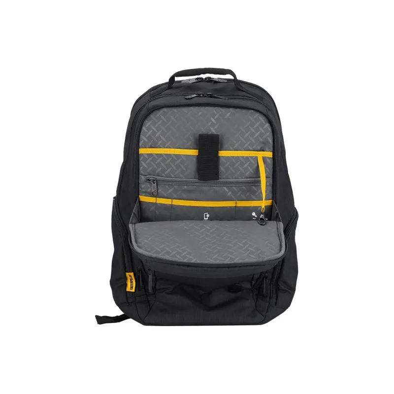 CAT Polyester Laptop Bag, Travel Bag, Backpack Regular Unisex Black-3