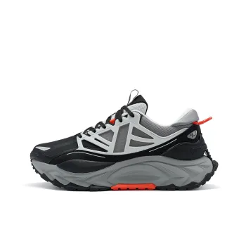 XTEP Thousand Spines Low Top Running Shoes Men's Smoke Gray Black