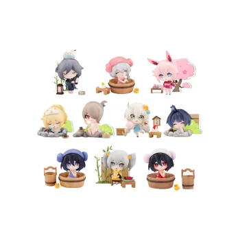 MIHOYO Collapsing Character Hot Spring Holiday Collection Desktop Ornament Chibi Figures