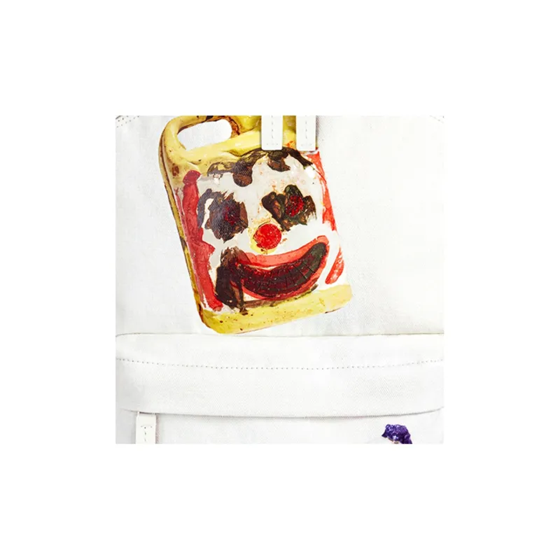 GIVENCHY Fabric Backpack Regular Men's Ivory White-4