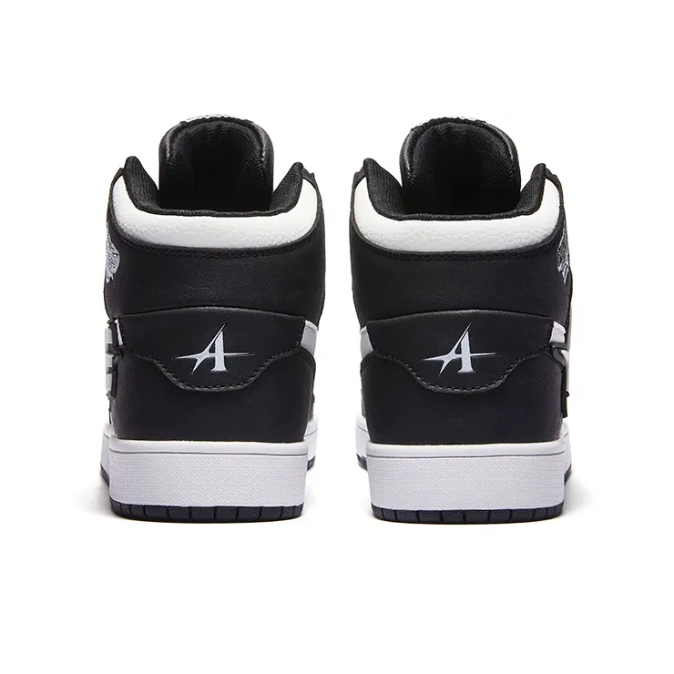 A1 Cushioning, Abrasion Resistant, Height Increasing High Top Skateboard Shoes Unisex-4