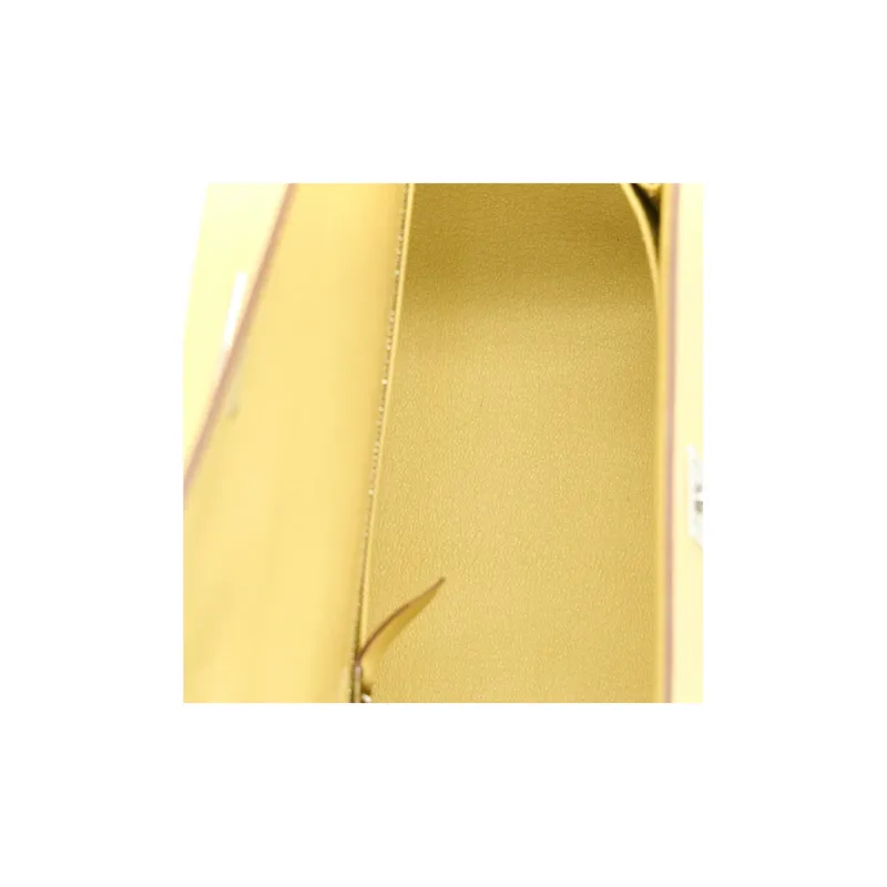 HERMES Kelly Epsom Leather Kelly Bag Handbags Women's Chick Yellow-4