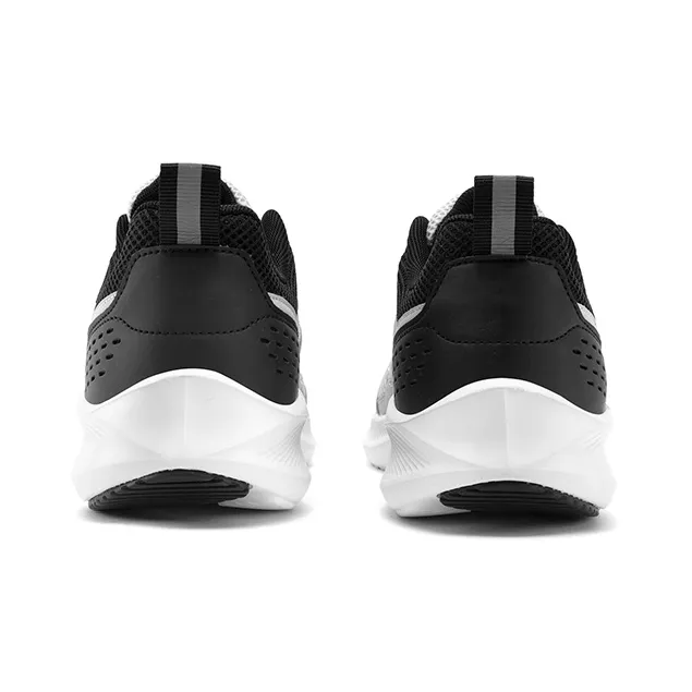 WALK SOUL Non-slip Wear-resistant Shock Absorption Low-Top Running Shoes Men's Black-4